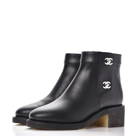 chanel turnlock boots|Chanel official website.